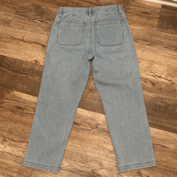 J Crew Straight Leg Crop Jeans Size 28 - Picture 3 of 6